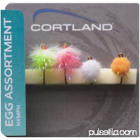 Cortland 4pk Flies, Assorted Egg   555503340